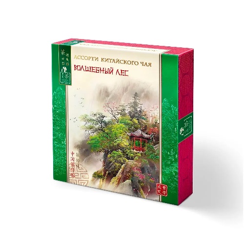 Green Panda ассорти Волшебный лес, 4 вида чая по 5 пакетиков Green Panda ассорти Волшебный лес, 4 вида чая по 5 пакетиков